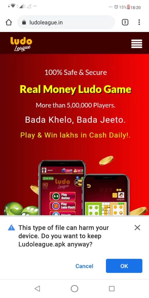 ludo league step 1